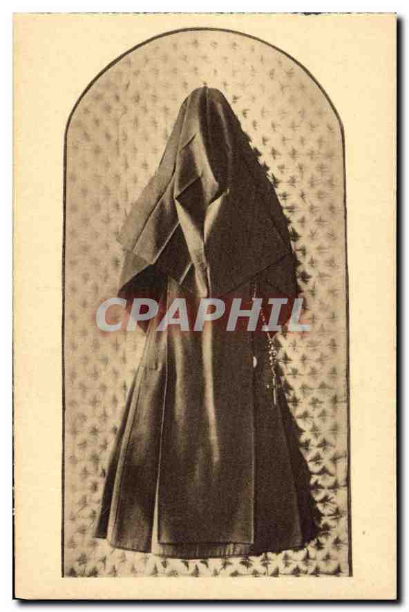 Sainte Thérèse de l'Enfant-Jésus — Robe de bure, petit voile et chapelet — Éditeur non visible, n° de série 8