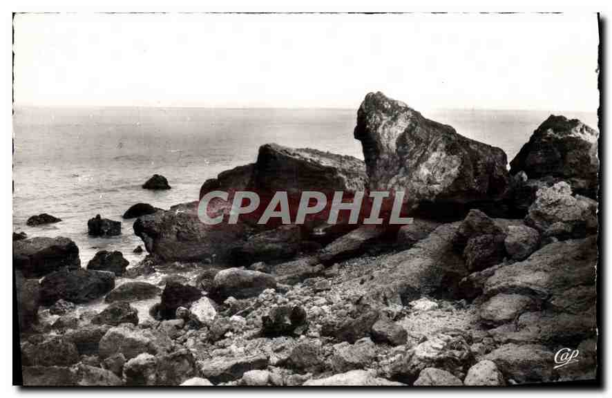 CPA Deauville Trouville Les Roches Noires 