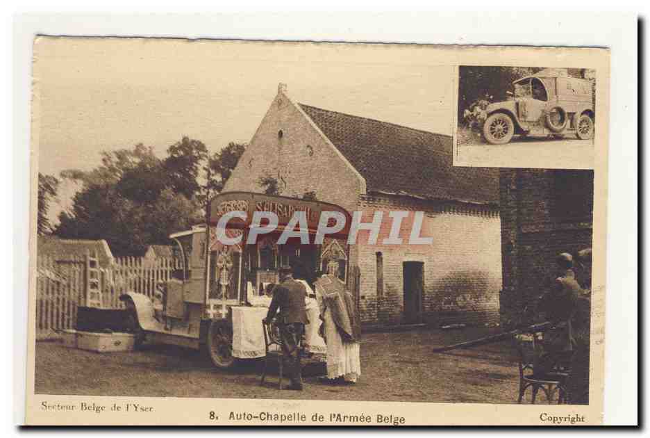 Auto-Chapelle de l'Armée Belge — Secteur Belge de l'Yser