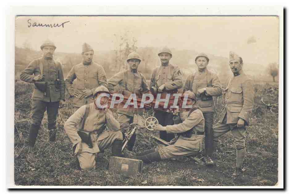 Groupe de soldats polonais — campagne — éditeur inconnu