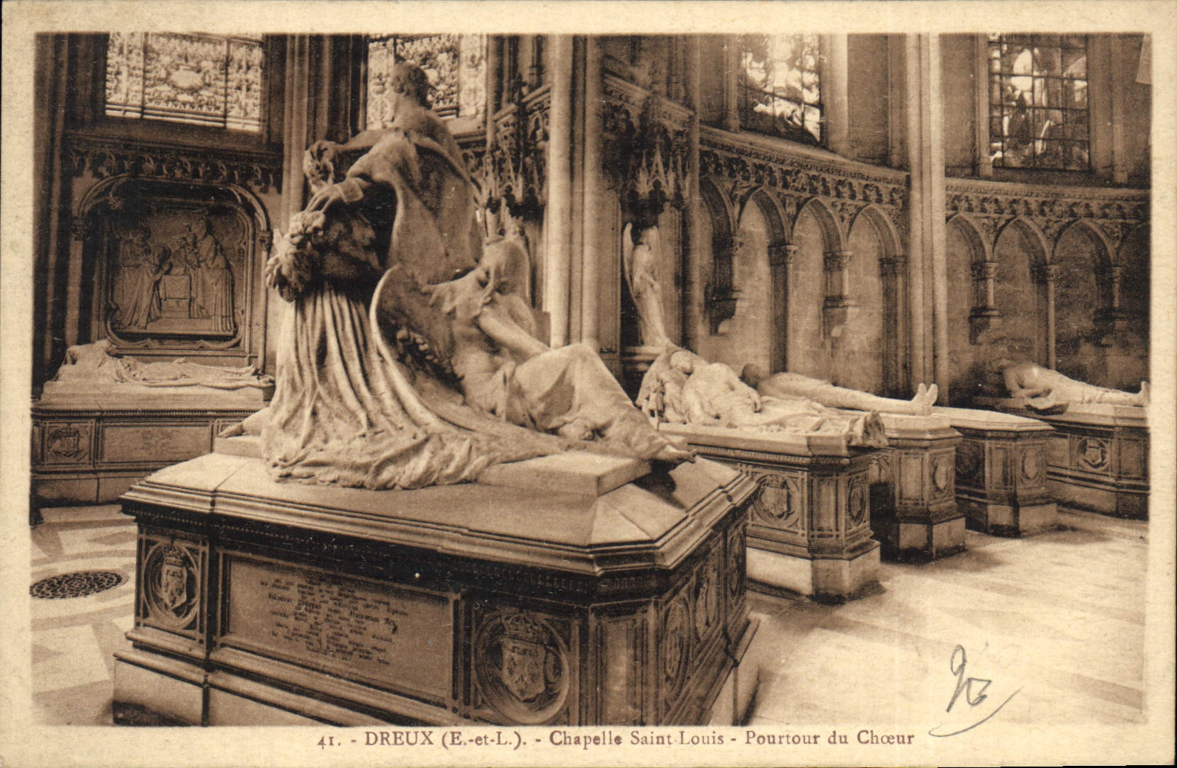 Chapelle Saint-Louis - Pourtour du Chœur — DREUX (E-et-L.)
