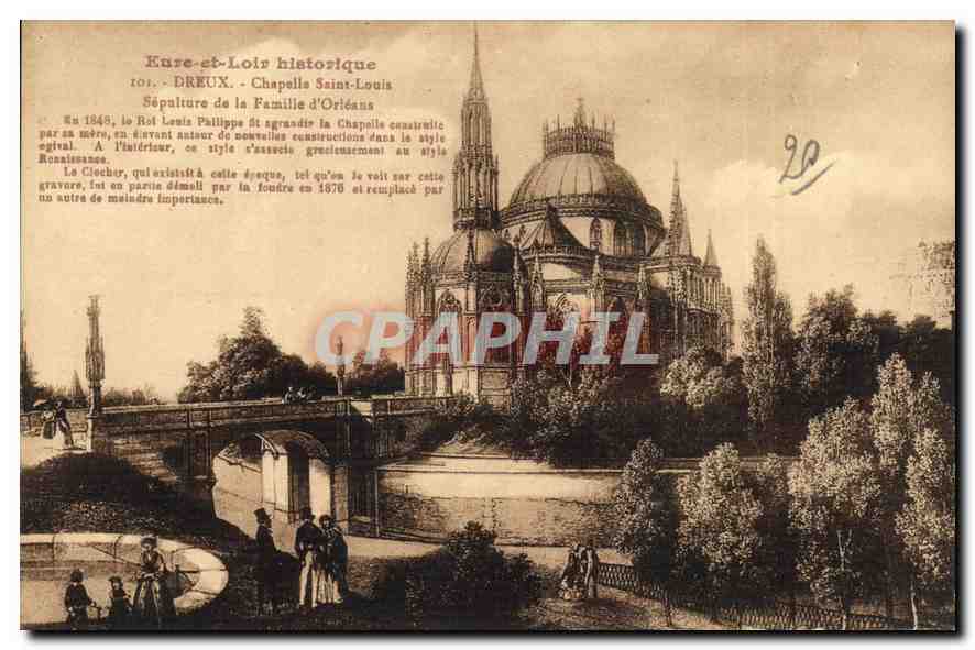 Chapelle Saint-Louis — Dreux — Éditeur non identifié, n° de série non visible