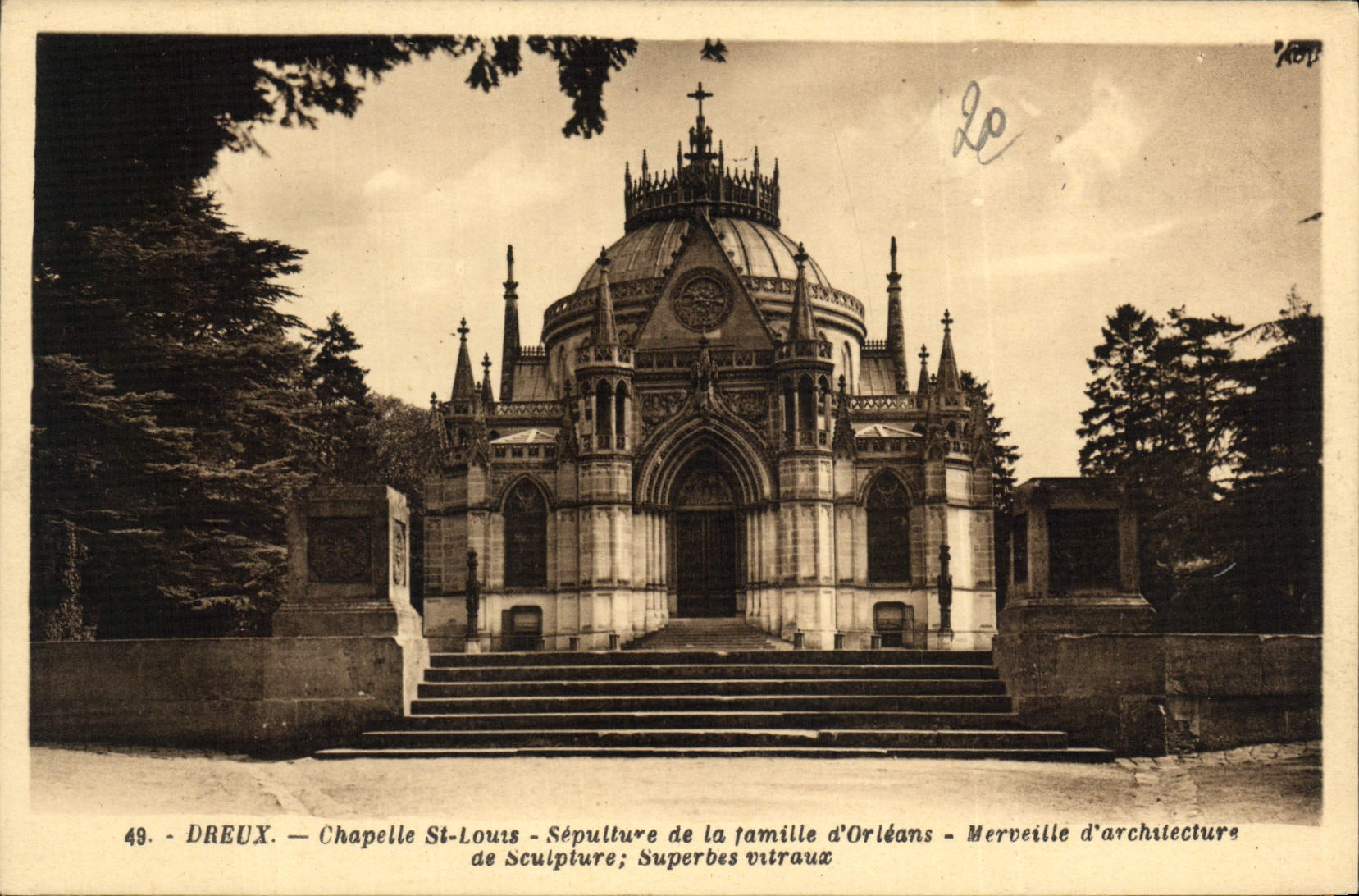 Dreux - Chapelle Saint-Louis - Sépulture de la famille d'Orléans — Merveille d'architecture