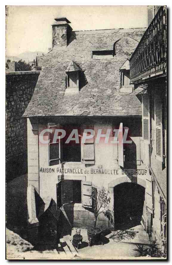 Maison Paternelle de Bernadette Soubirous — Lourdes — Phototype Labauche Frères