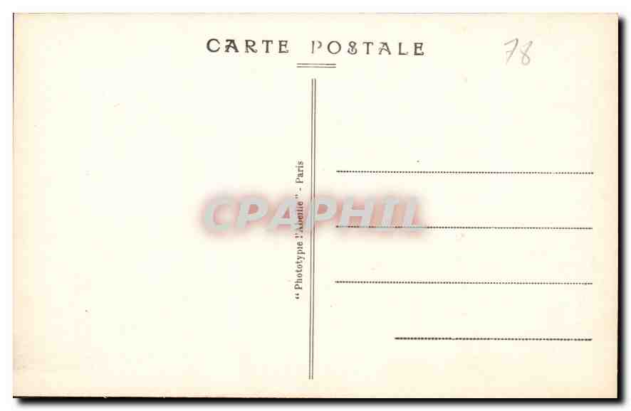 Maisons-Laffitte — Le Château au XVIIe siècle — A.C. 35 — Phototype 'Aurélie' Paris — Reverso