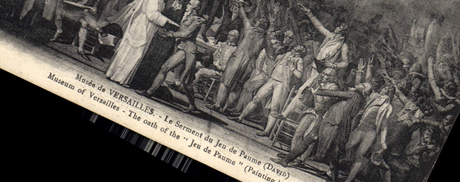 CPA Musee de Versailles le Serment du jeu de paume David 