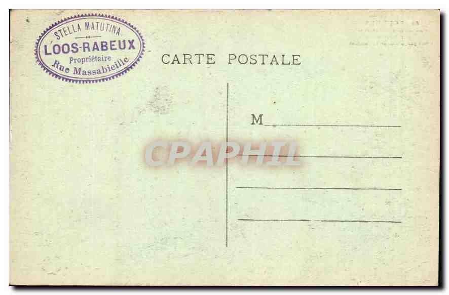 CPA Lourdes Consolatrix affictorum Par J Dechin Offert par le diocese de Gambral  — Verso