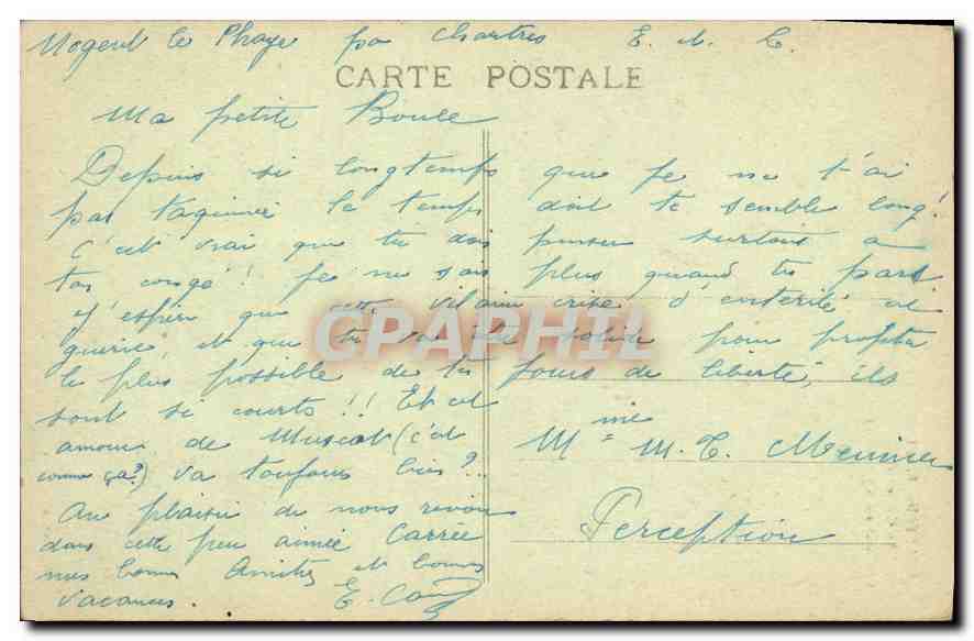 CPA Chartres E et L la Cathedrale du XII au XVI siecle  — Rückseite