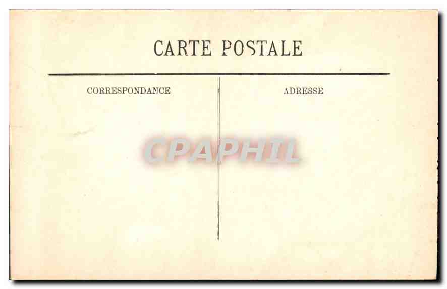 CPA Lourdes la Vierge de la Grotte  — Verso