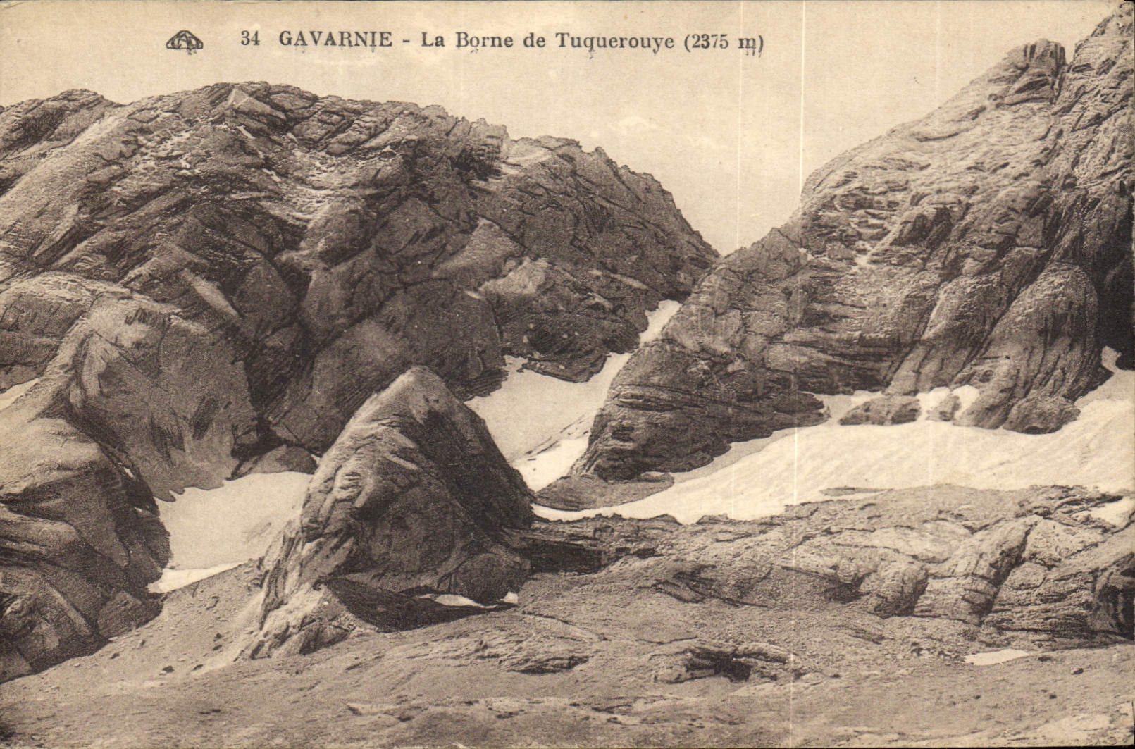 CPA Gavarnie la Borne du Tuquerouye 