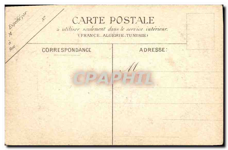 CPA Gavarnie Basilique  — Verso
