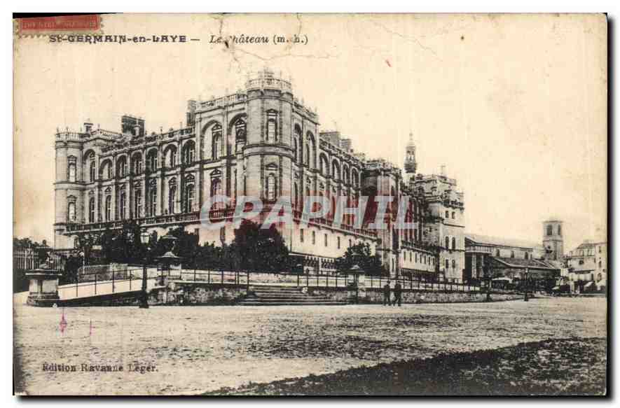 CPA St Germain en Laye Le Chateau 