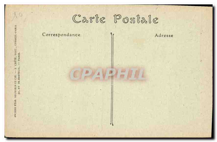 Aigues-Mortes — Vue générale des Remparts, prise au levant — J. H. P. (éditeur) — Verso