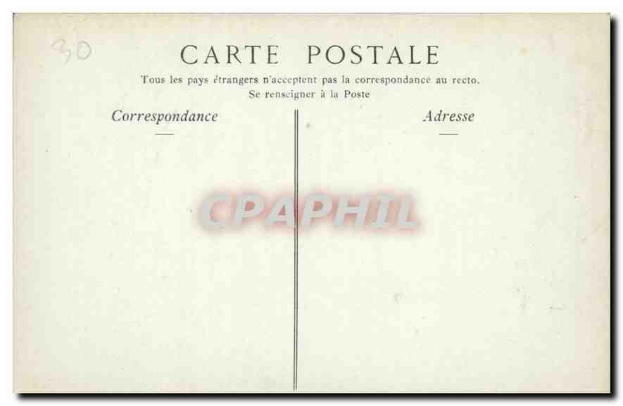 AIGUES-MORTES — La Tour de Constance — N° 20 — Achterkant