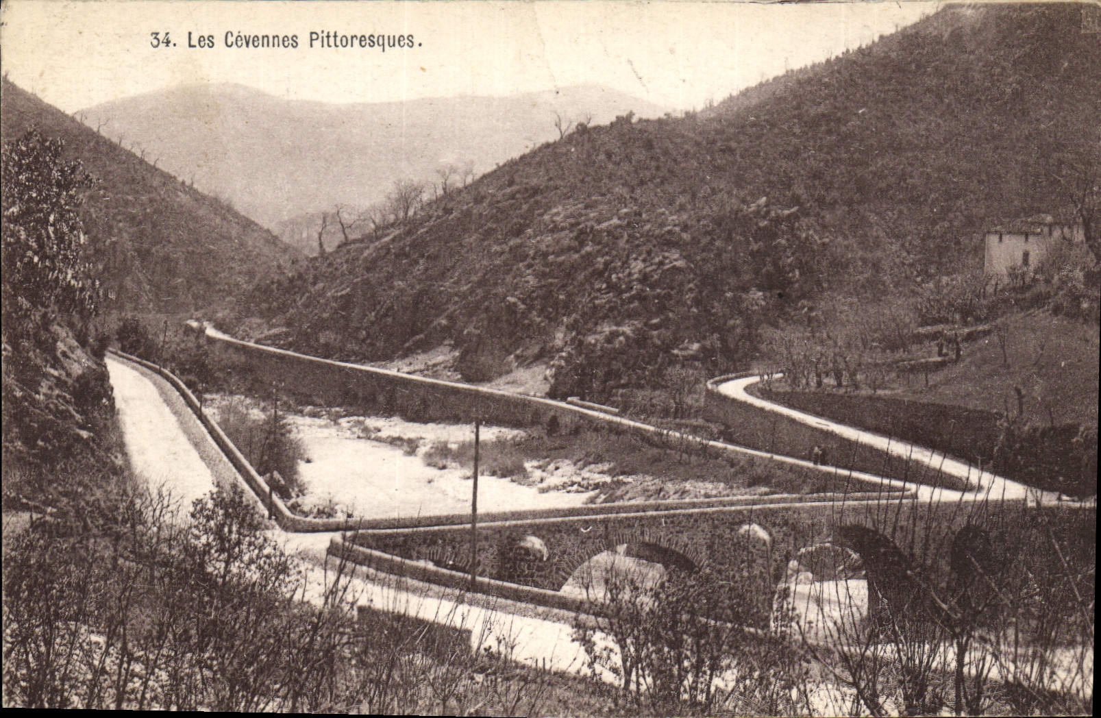 CPA Les Cevennes Pittoresques 