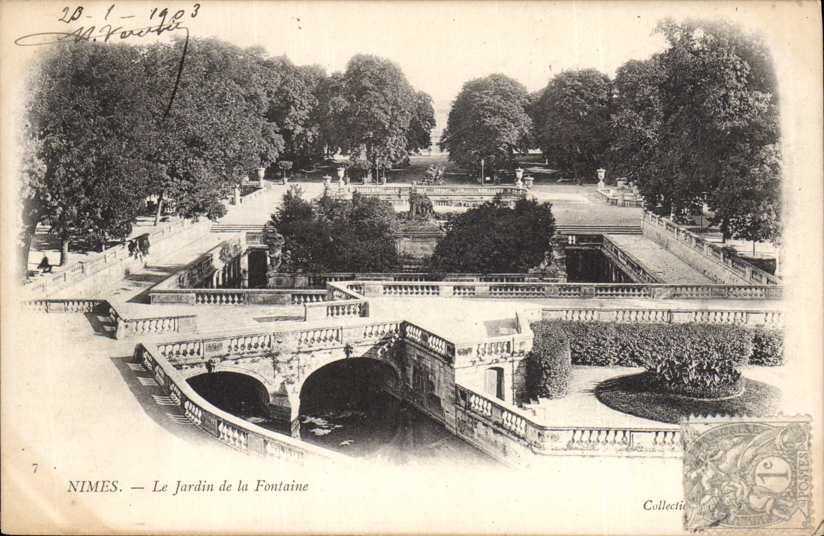 Nîmes — Le Jardin de la Fontaine — Collectif