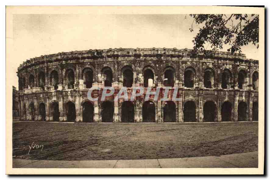 Les Arènes — Nîmes (Gard) — Éditions d'Art YVON