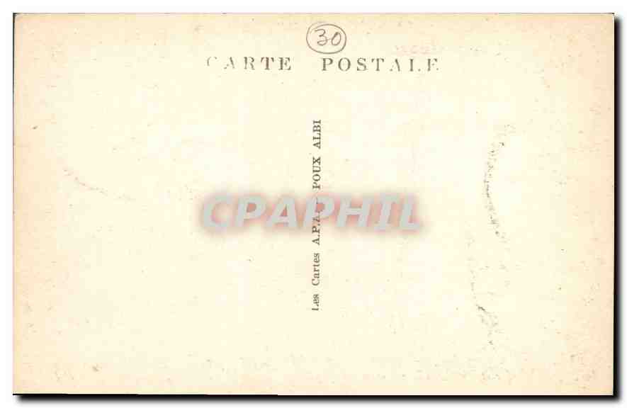 CPA Le Gard illustre St Gilles Les Vestiges du choeur de l'ancienne eglise romane  — Back