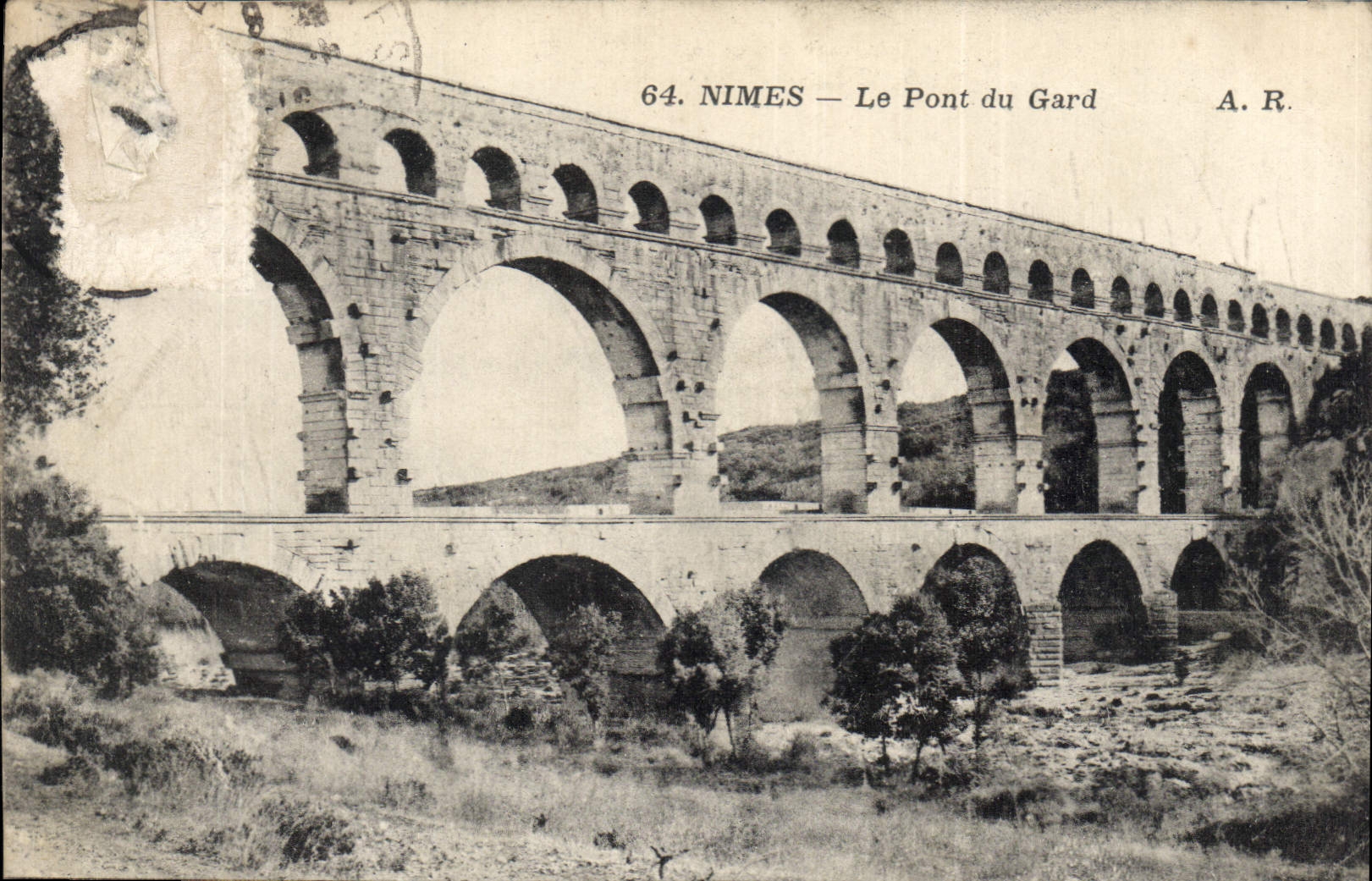 CPA Nimes Le Pont du Gard 