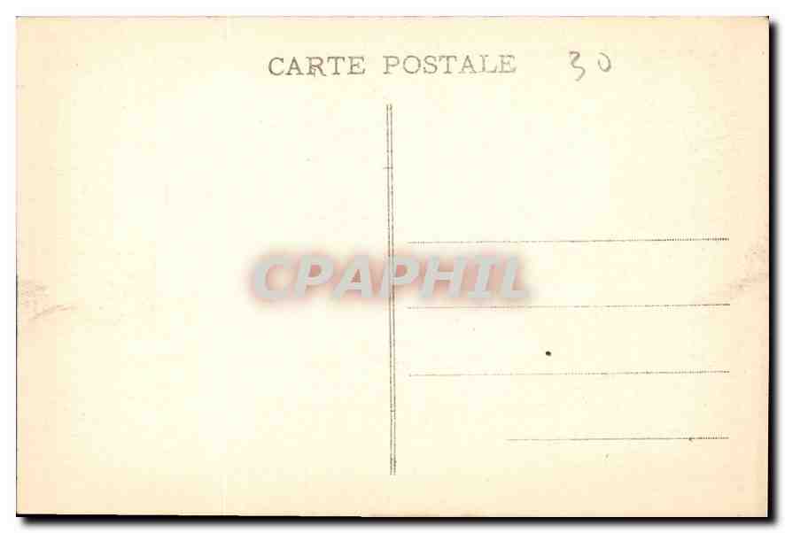 CPA Nimes Vue generale  — Rückseite
