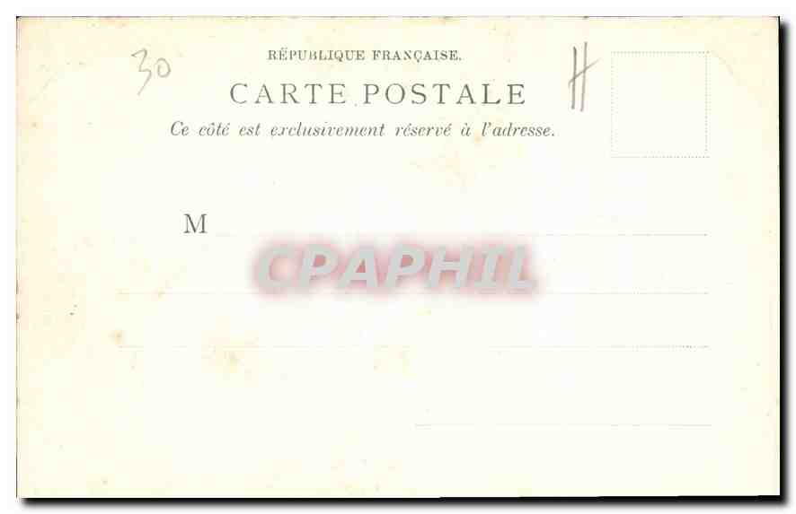 CPA Nimes Arenes arceau du rez de chaussee  — Rückseite