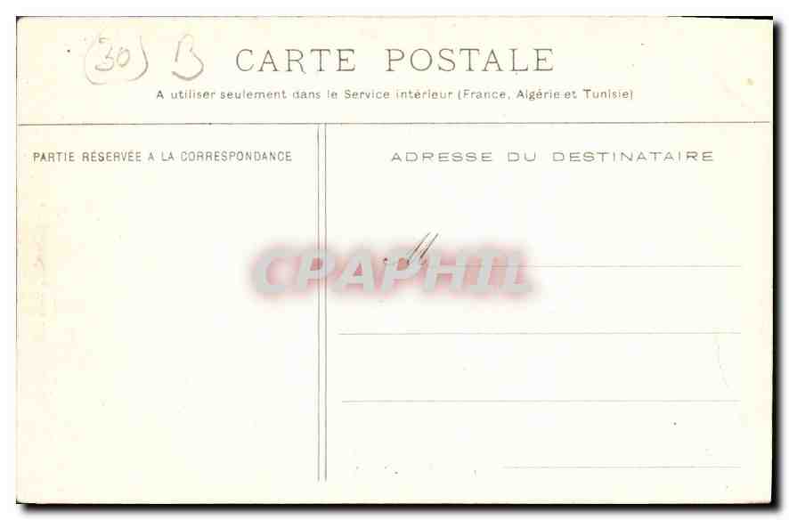 CPA Nimes Les Arenes  — Rückseite