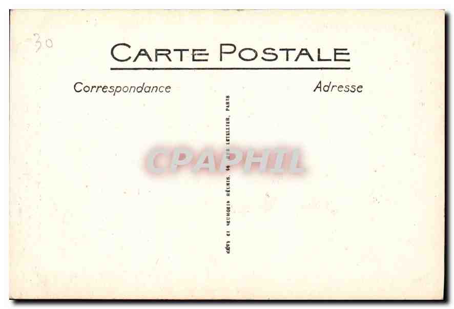 CPA Nimes Musee de la Maison Carree Julia Maesa aiule d'Elagabale Tete en marbre trouvee a Orange  — Rückseite