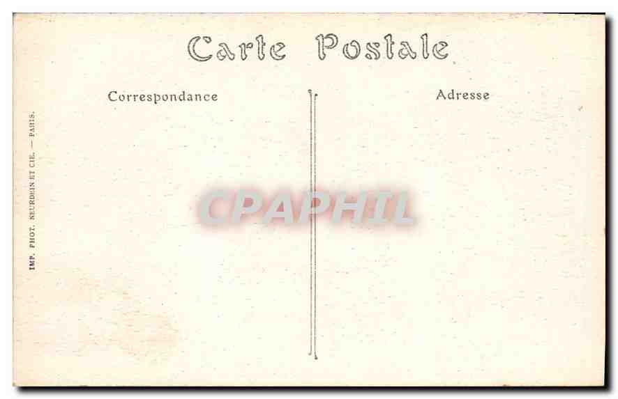 CPA Nimes Le Jardin de la Fontaine  — Rückseite