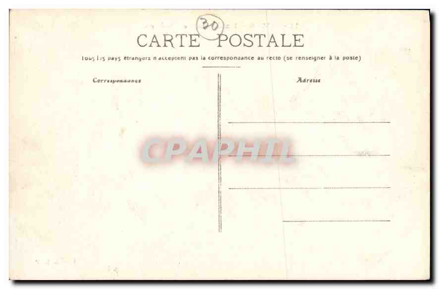 CPA Nimes exterieur des Arenes  — Rückseite