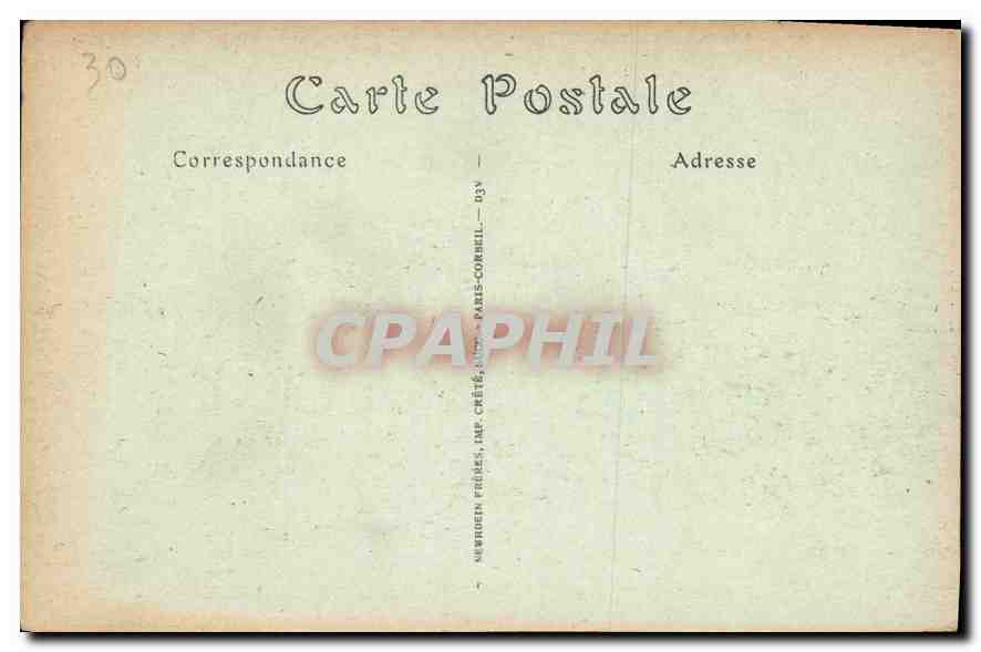 CPA Remparts d'Aigues Mortes les Tours de la Gardette et de Constance  — Rückseite