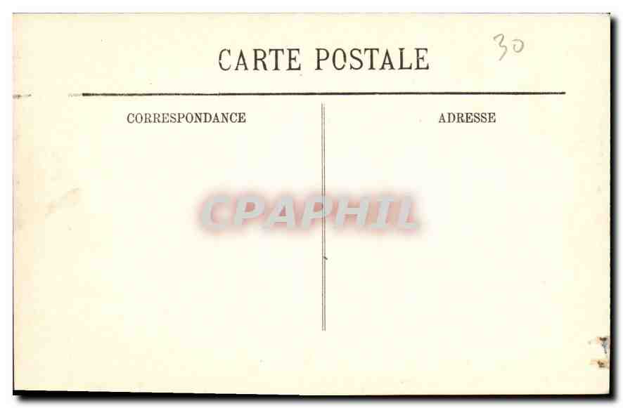 CPA Nimes un coin du jardin de la Fontaine  — Rückseite