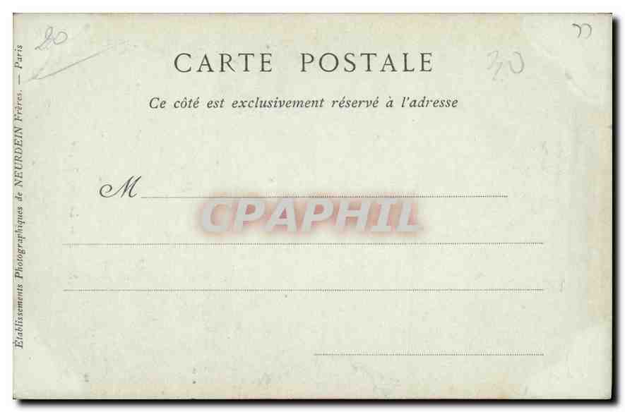 CPA Nimes La Tour Magne  — Back