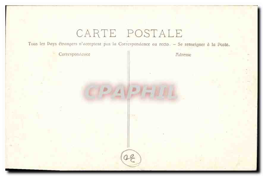 CPA Nimes La Tour Magne  — Rückseite