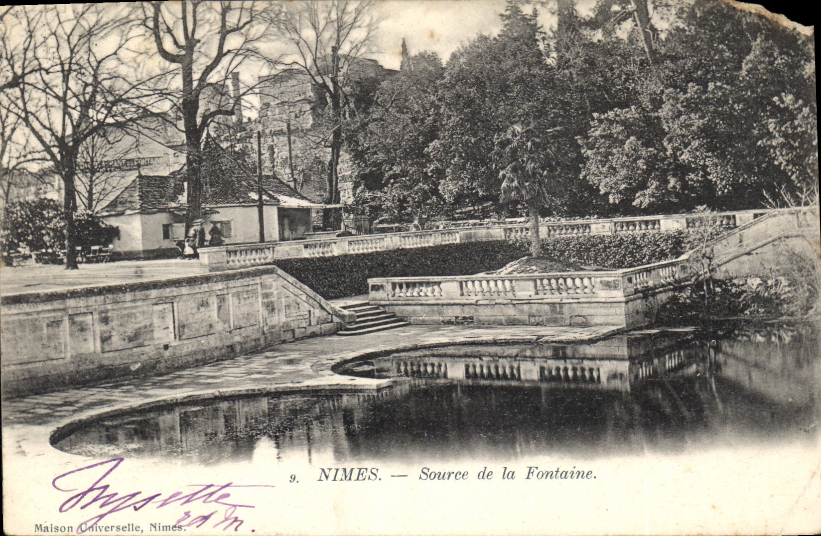 Nîmes — Source de la Fontaine — Maison Universelle, Nîmes, n°9