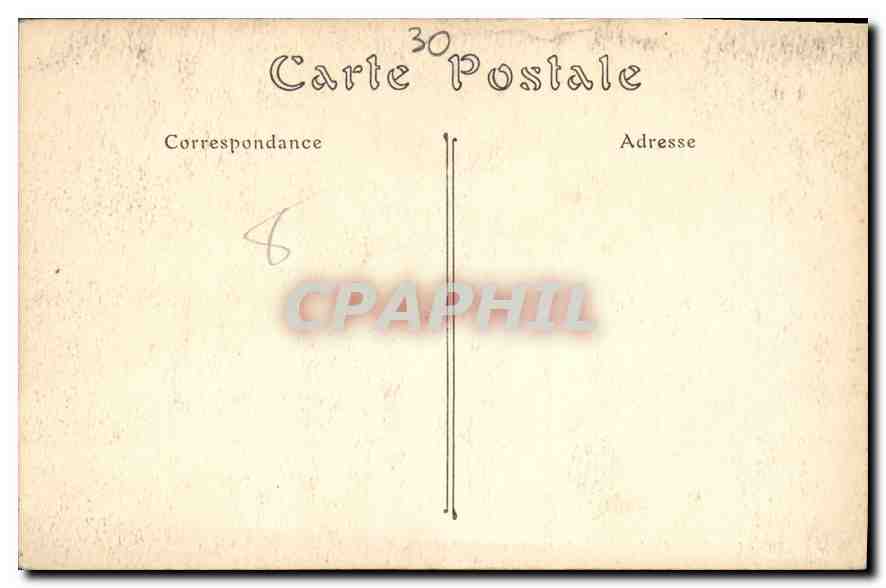 CPA Nimes le Jardin de la Fontaine  — Rückseite