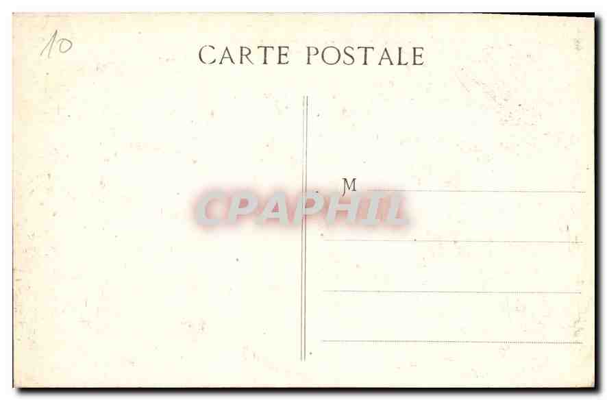 CPA Nimes Jardin de la Fontaine  — Rückseite