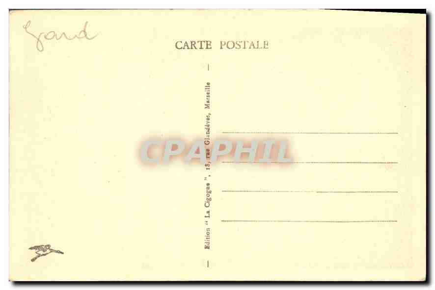 CPA Aigues Mortes la Tour de Constance Salle des Prisonniers Huguenots  — Rückseite