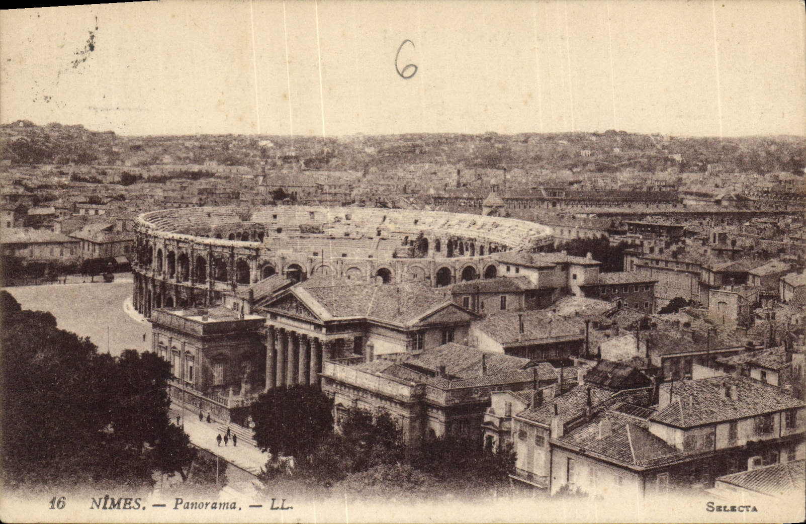 NÎMES — Panorama — LL. — Selecta