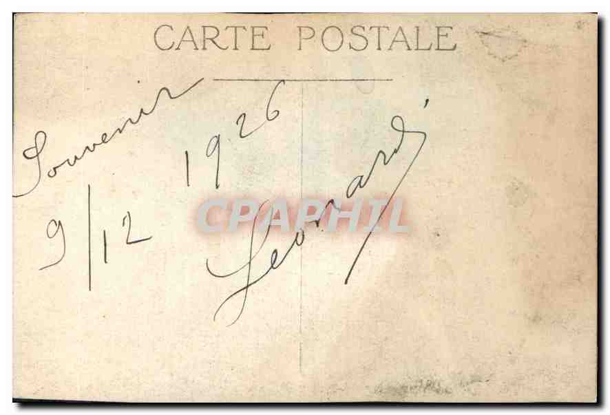 CARTE PHOTO Femme — Back