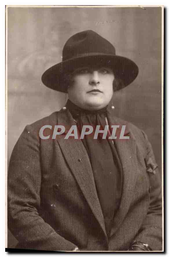 CARTE PHOTO Femme