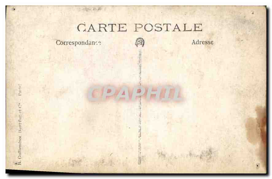 CARTE PHOTO Homme — Rückseite