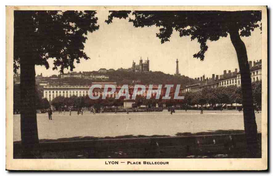CPA Lyon Place Bellecour 