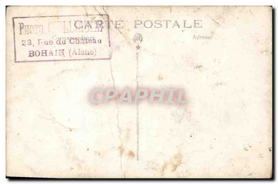 CARTE PHOTO Femme Mariage — Rückseite