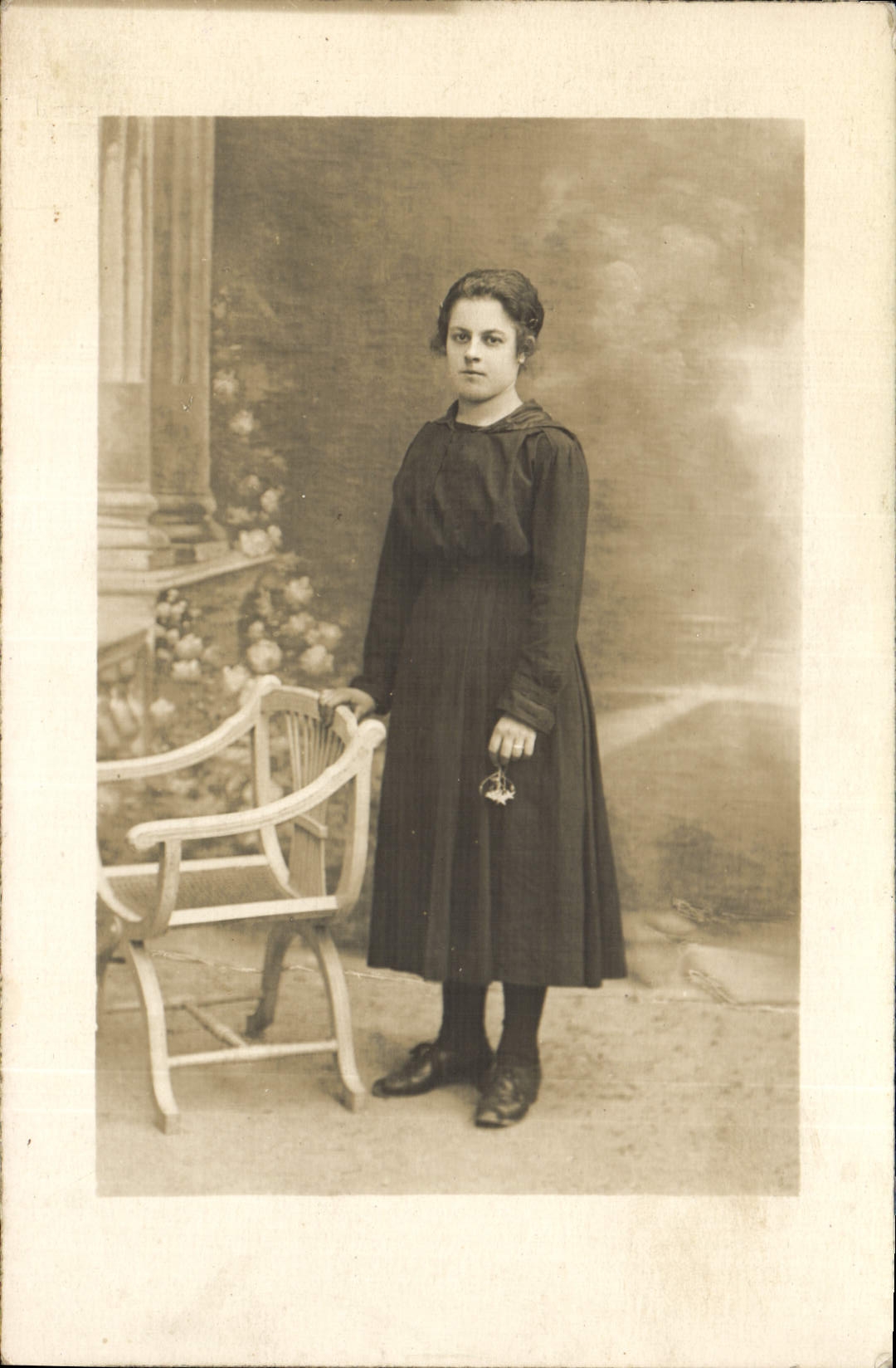 CARTE PHOTO Femme