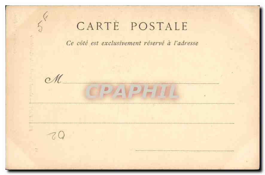 CPA Beauvais Grand Portail de la Cathedrale  — Rückseite