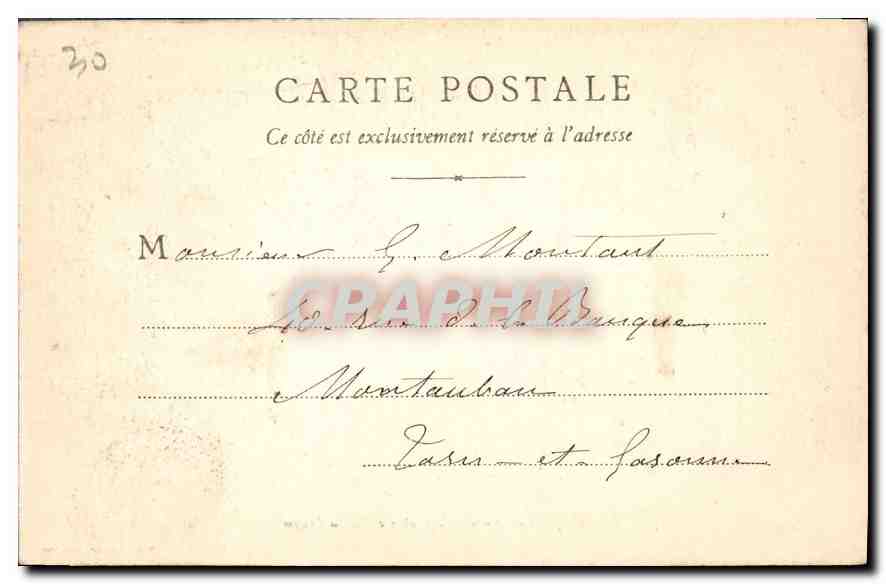 Nîmes - Les Arènes - Galerie du 1er étage — éditeur Jeanne Currier, n° 112 — Verso