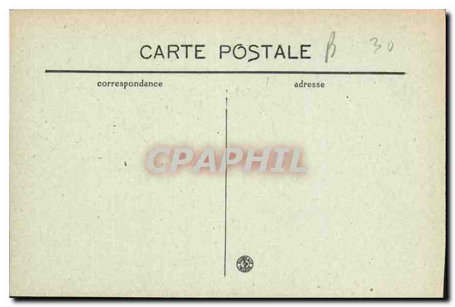 NIMES — Le Pont du Gard — A. R. — Achterkant