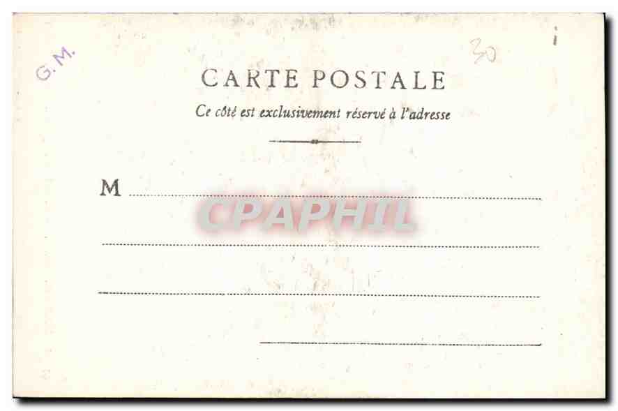 St-GILLES-du-GARD — Portail de l'Église (détail de droite) — P. CHALON-S-SAONE, n°44 — Verso