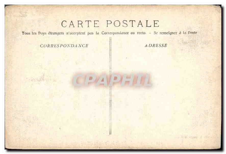 CPA Nimes Jardin de la Fontaine Motif principal  — Rückseite