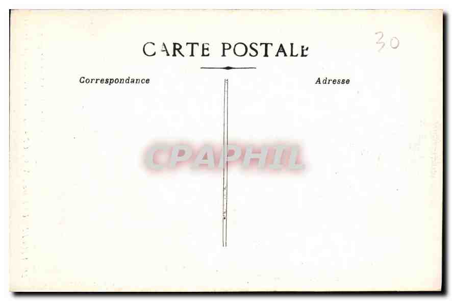 CPA Villeneuve les Avignon La Tour de Philipe le Bel  — Verso